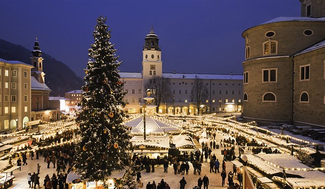 Rakousko - Adventní Salcburk a Oberndorf  